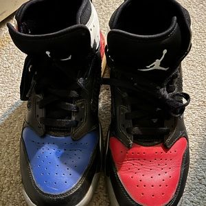 Nike Air Jordan Mars 270 Mens Sneakers Size 10.5 Basketball Shoes Red Blue Black